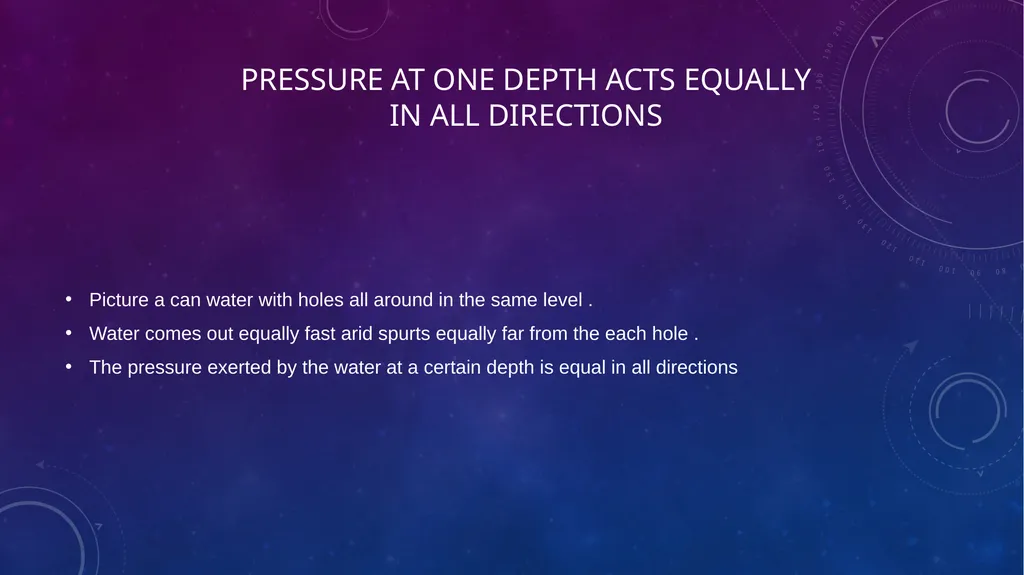 Pressure Pressure in Solids Pressure is the unit - slide 5 of 11