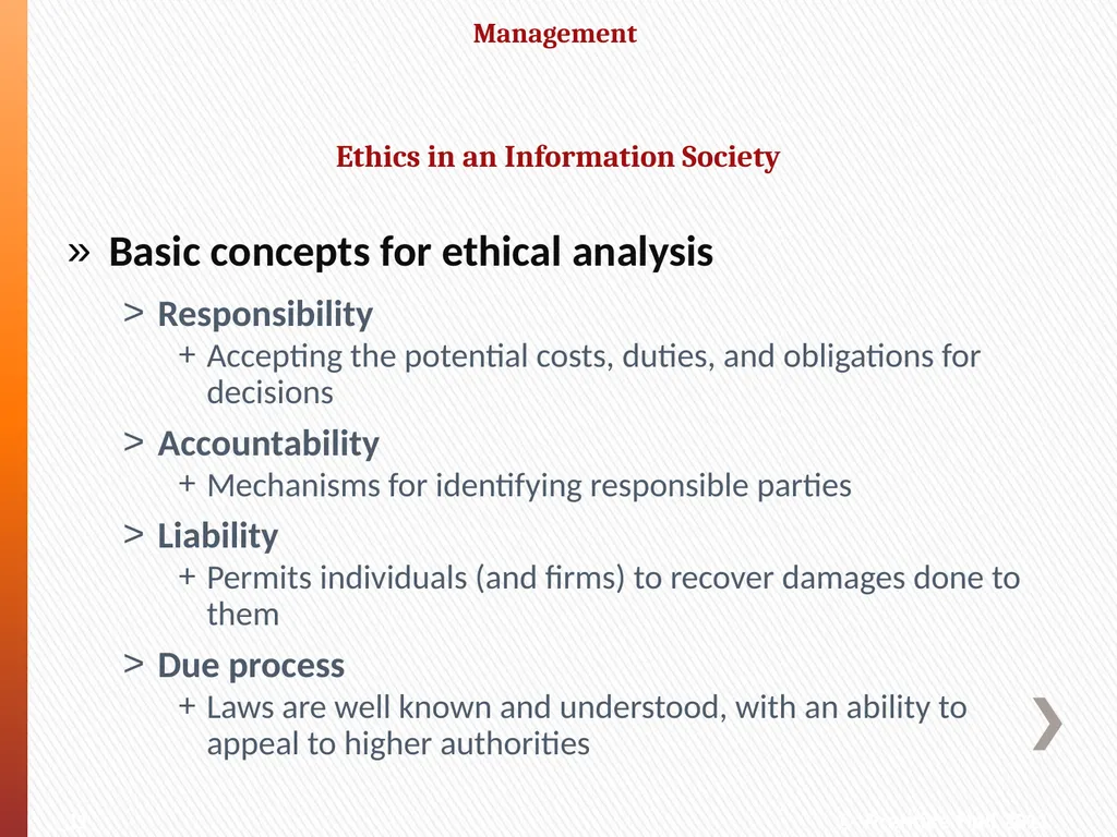What ethical, social, and political issues are - slide 11 of 33