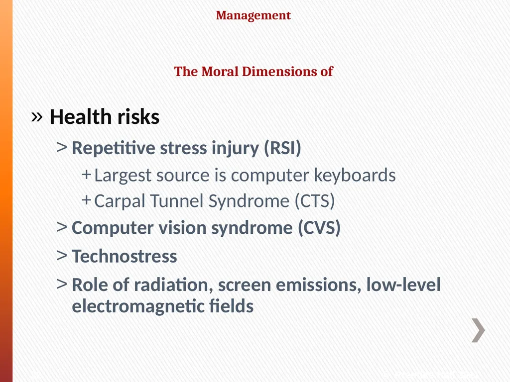 What ethical, social, and political issues are - slide 32 of 33