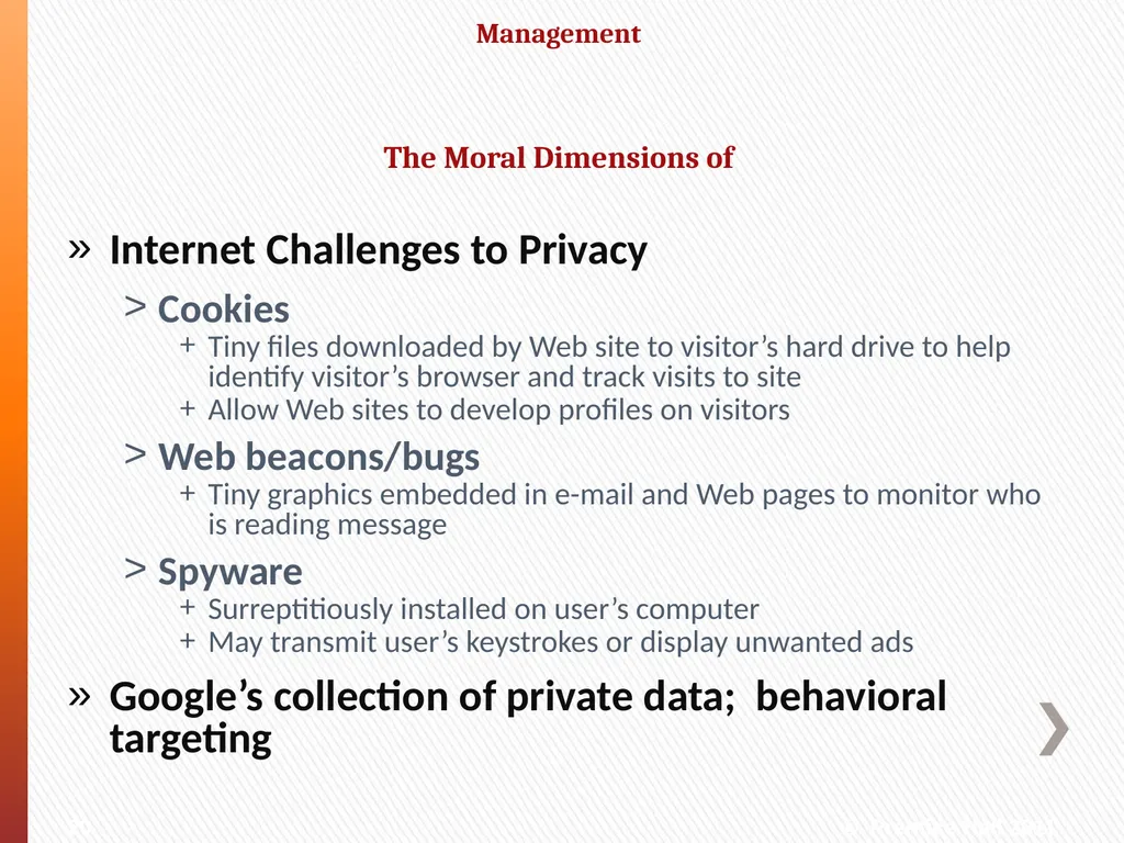 What ethical, social, and political issues are - slide 20 of 33