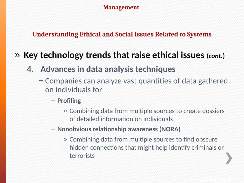 What ethical, social, and political issues are - slide 9 of 33