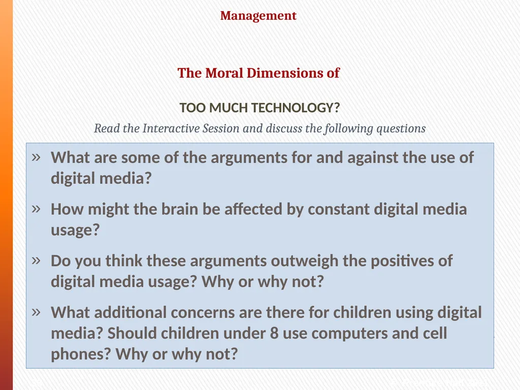 What ethical, social, and political issues are - slide 33 of 33