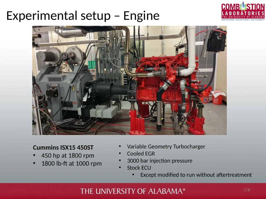 Soot and gaseous emissions characterization of - slide 7 of 31