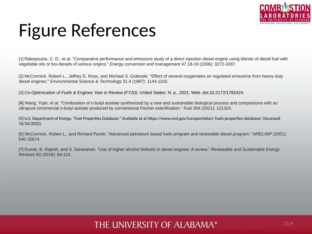 Soot and gaseous emissions characterization of - slide 25 of 31