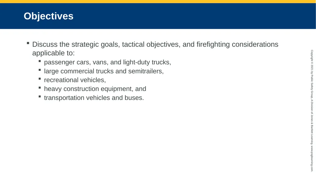 CHAPTER 16 Vehicle Fires Objectives Discuss the - slide 2 of 26