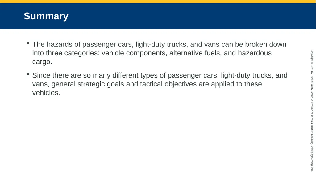 CHAPTER 16 Vehicle Fires Objectives Discuss the - slide 22 of 26