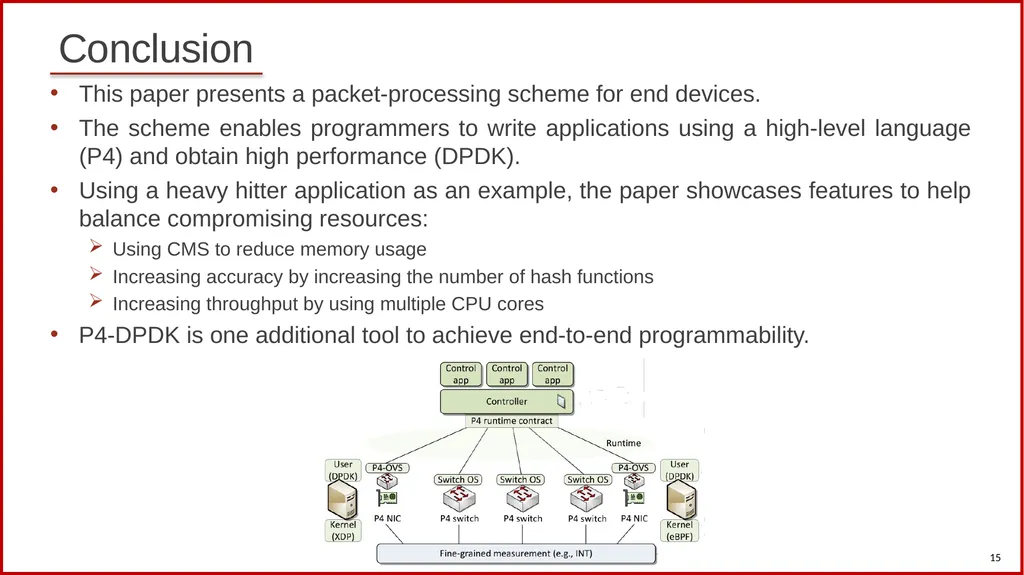 Scalable Heavy Hitter Detection: A DPDK-based - slide 15 of 18