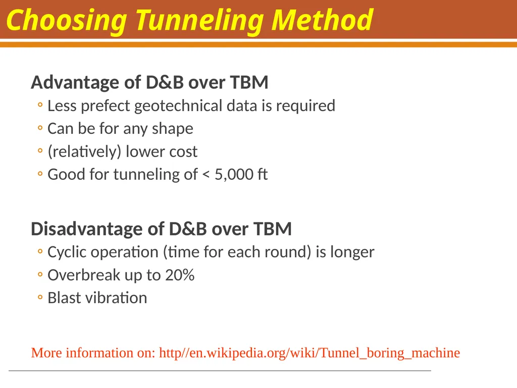 Boring, Drilling & Blasting, and Tunneling - slide 66 of 66