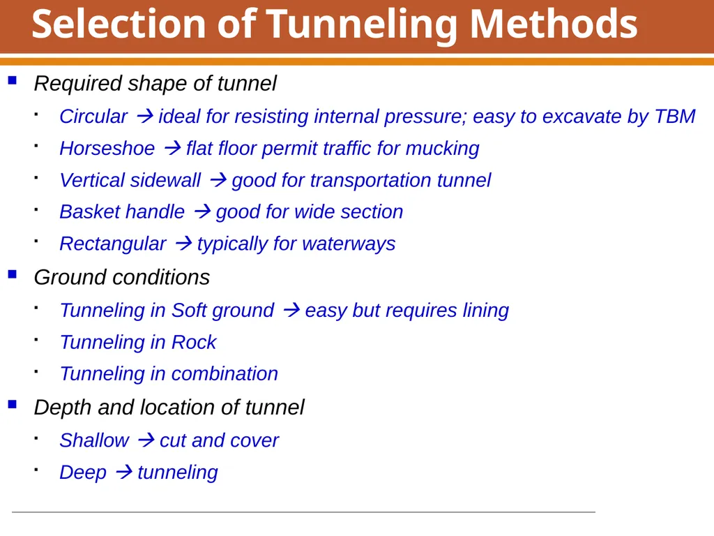 Boring, Drilling & Blasting, and Tunneling - slide 40 of 66