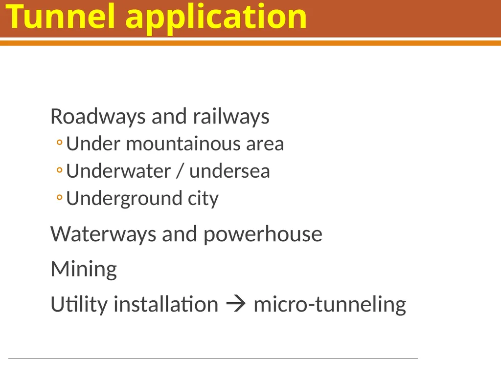 Boring, Drilling & Blasting, and Tunneling - slide 36 of 66