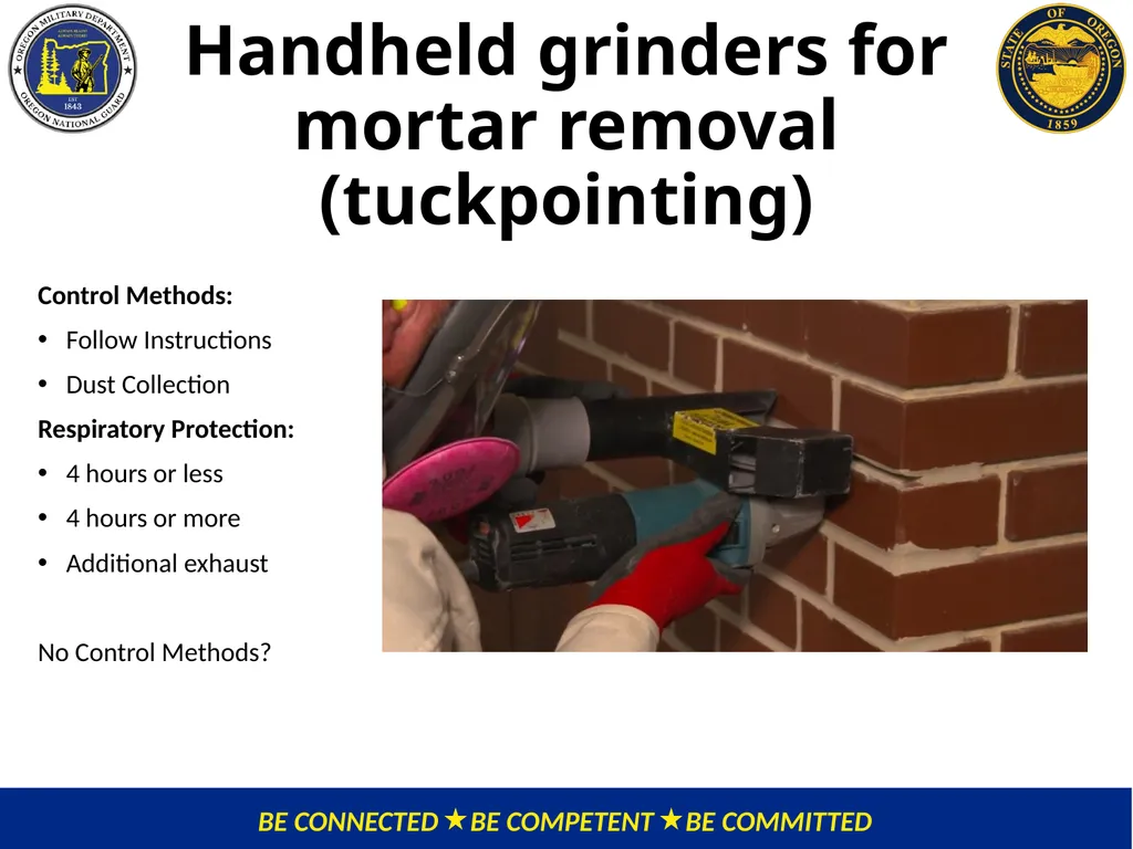 OMD Safety Policy Training REDUCING SILICA - slide 21 of 28