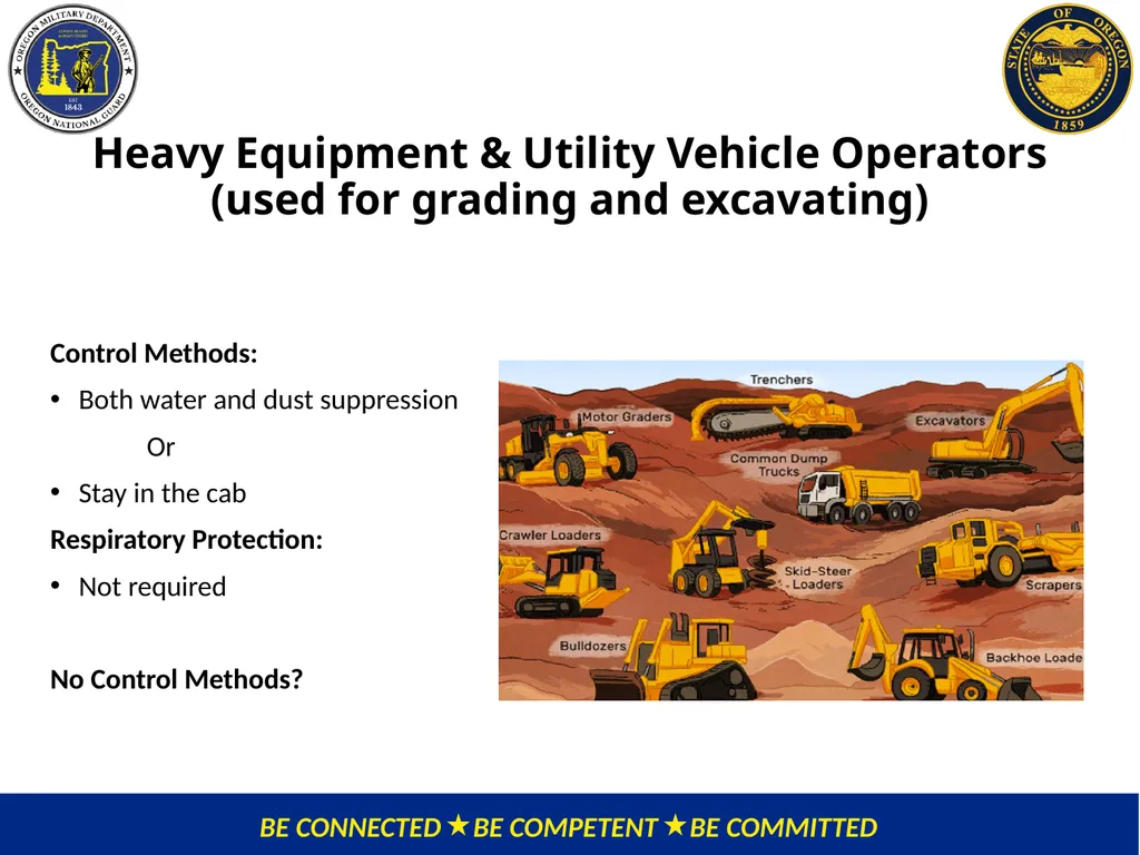 OMD Safety Policy Training REDUCING SILICA - slide 24 of 28