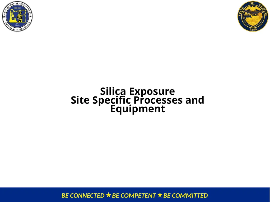 OMD Safety Policy Training REDUCING SILICA - slide 14 of 28