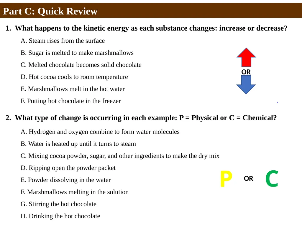 Find the assignment on Google Classroom. Hot - slide 11 of 12