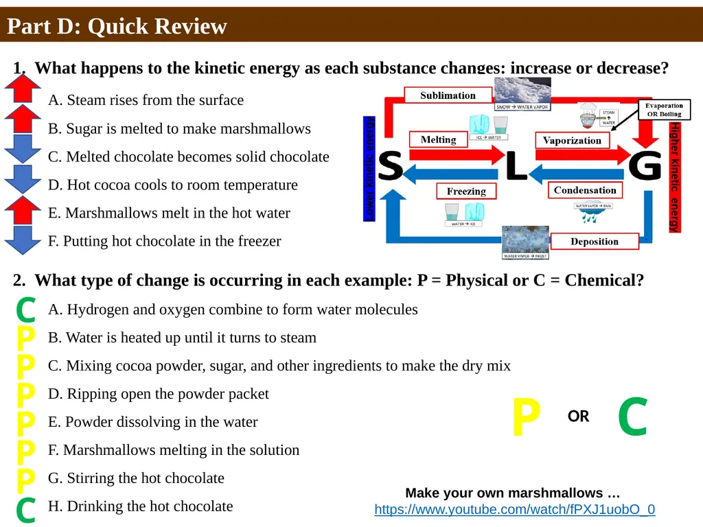 Find the assignment on Google Classroom. Hot - slide 6 of 12