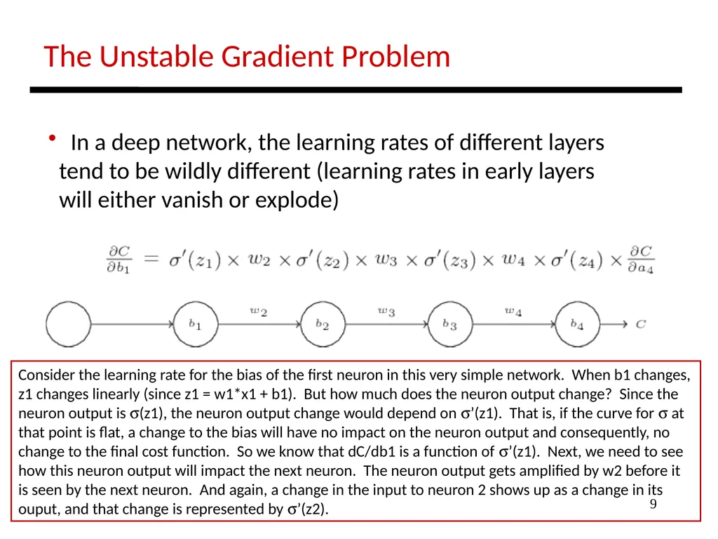 1 Lecture: Deep Networks Intro Topics: 1st lecture - slide 9 of 25