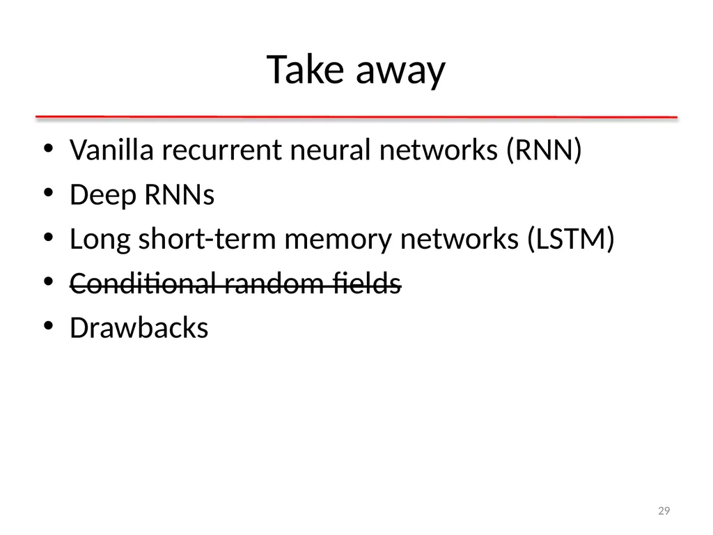 Deep Learning for Natural Language Processing - slide 29 of 29