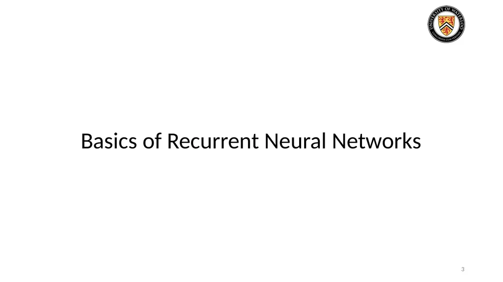 Lecture 3: CNN & RNN Presenters: Colby Wang & - slide 3 of 64