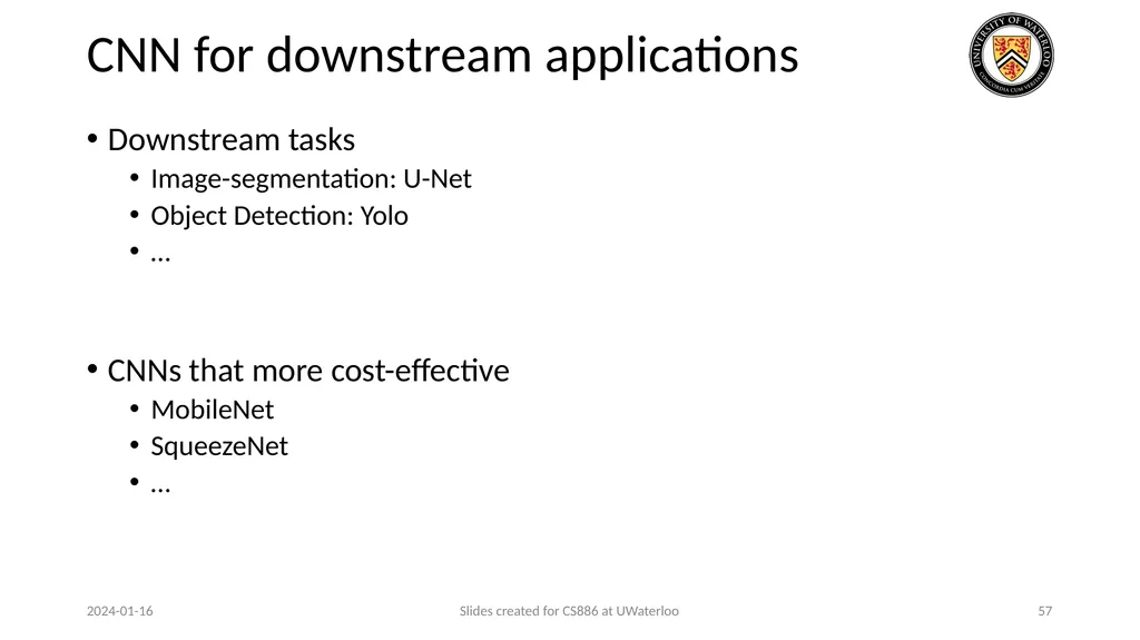 Lecture 3: CNN & RNN Presenters: Colby Wang & - slide 57 of 64