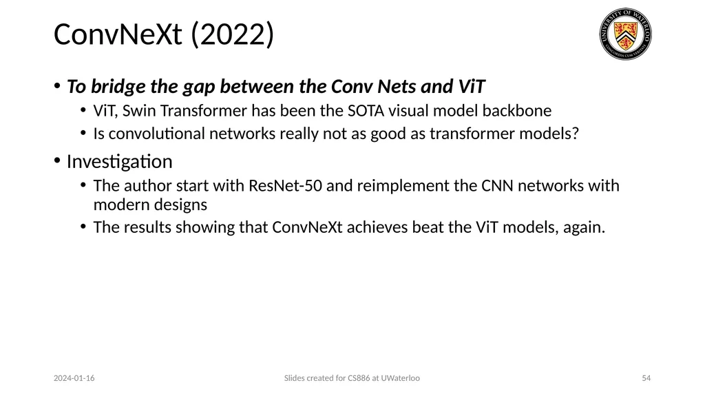 Lecture 3: CNN & RNN Presenters: Colby Wang & - slide 54 of 64