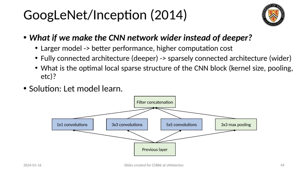 Lecture 3: CNN & RNN Presenters: Colby Wang & - slide 49 of 64