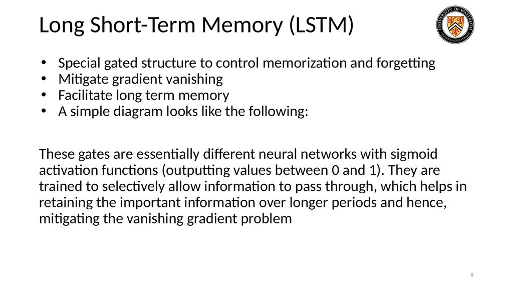 Lecture 3: CNN & RNN Presenters: Colby Wang & - slide 9 of 64
