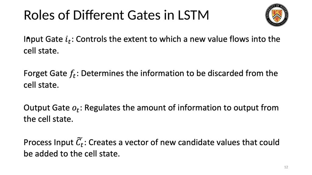 Lecture 3: CNN & RNN Presenters: Colby Wang & - slide 12 of 64