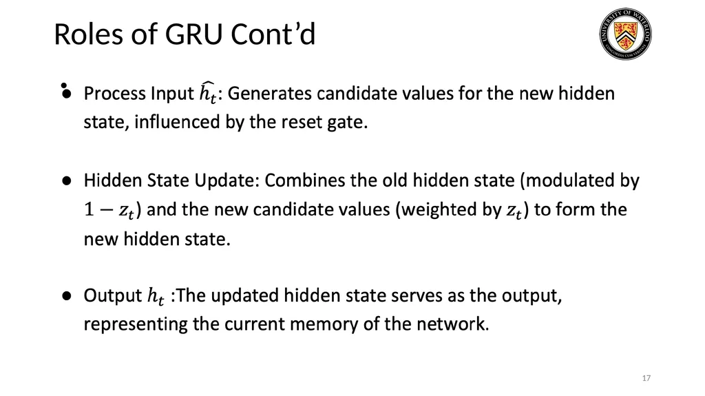 Lecture 3: CNN & RNN Presenters: Colby Wang & - slide 17 of 64