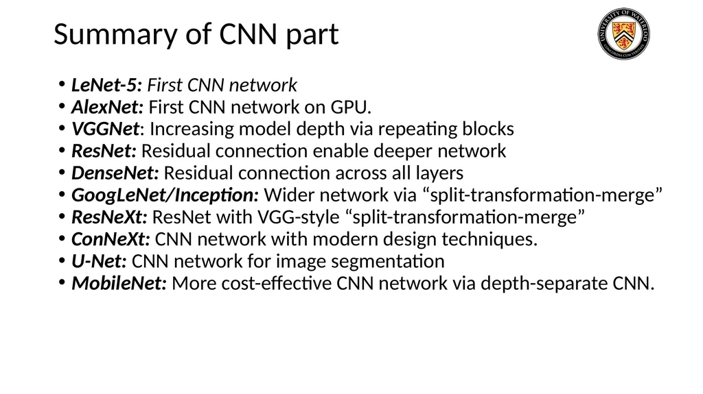 Lecture 3: CNN & RNN Presenters: Colby Wang & - slide 63 of 64