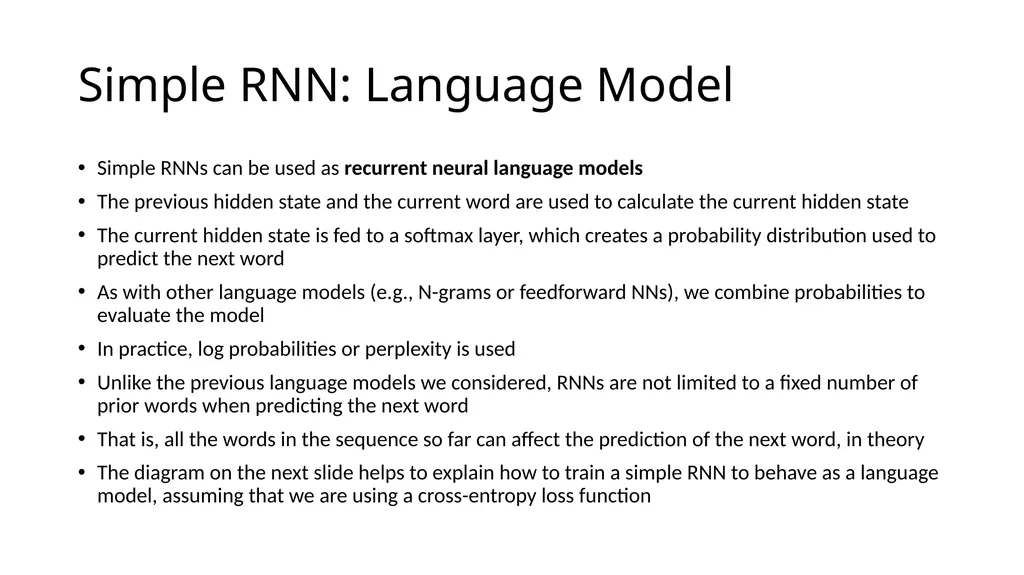 ECE467: Natural Language Processing Recurrent - slide 17 of 45