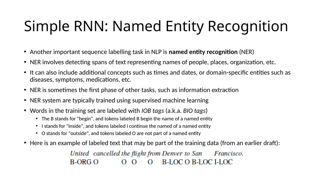 ECE467: Natural Language Processing Recurrent - slide 23 of 45