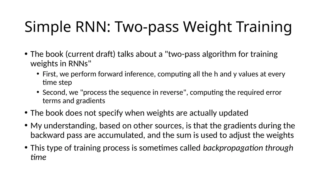 ECE467: Natural Language Processing Recurrent - slide 16 of 45