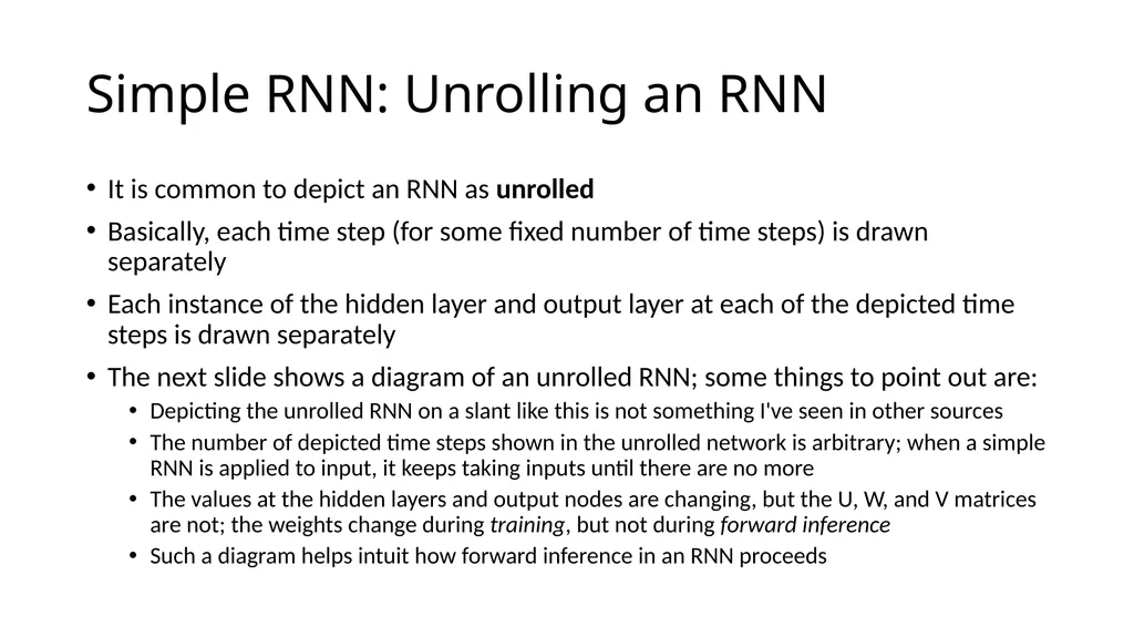 ECE467: Natural Language Processing Recurrent - slide 7 of 45