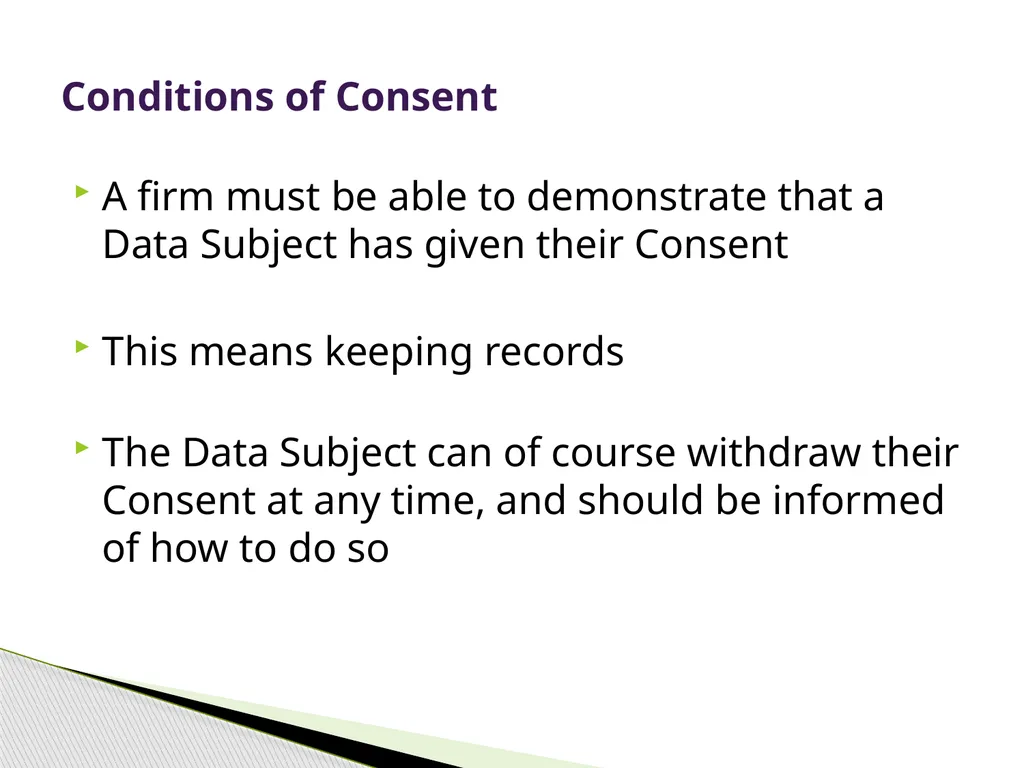 General Data Protection Regulation Alan Chandler, - slide 53 of 72