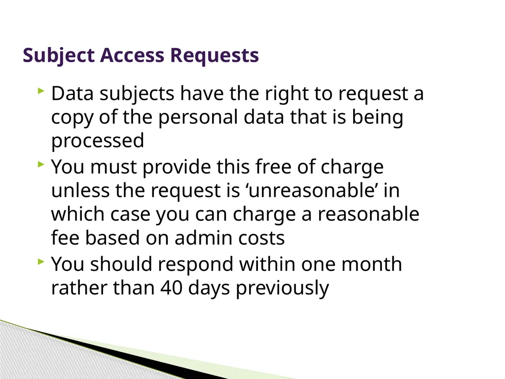 General Data Protection Regulation Alan Chandler, - slide 65 of 72