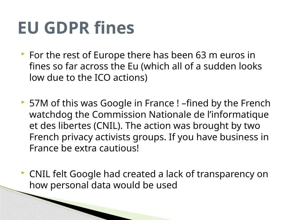 General Data Protection Regulation Alan Chandler, - slide 24 of 72