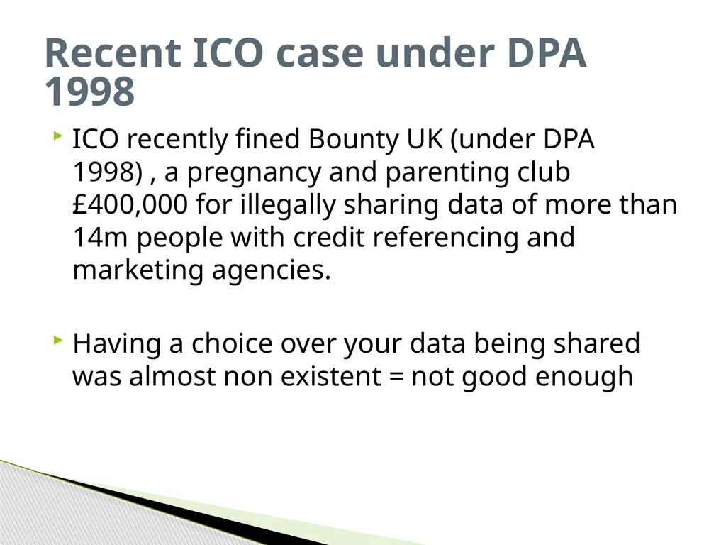 General Data Protection Regulation Alan Chandler, - slide 14 of 72