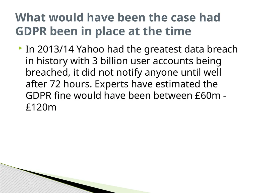 General Data Protection Regulation Alan Chandler, - slide 10 of 72