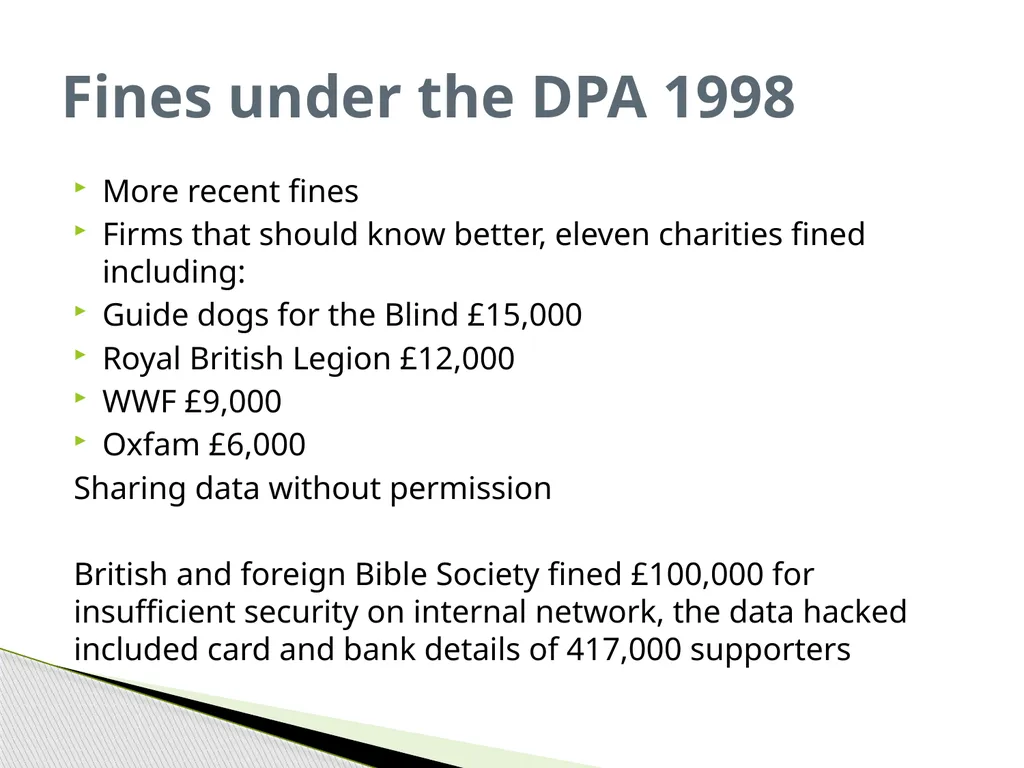 General Data Protection Regulation Alan Chandler, - slide 15 of 72