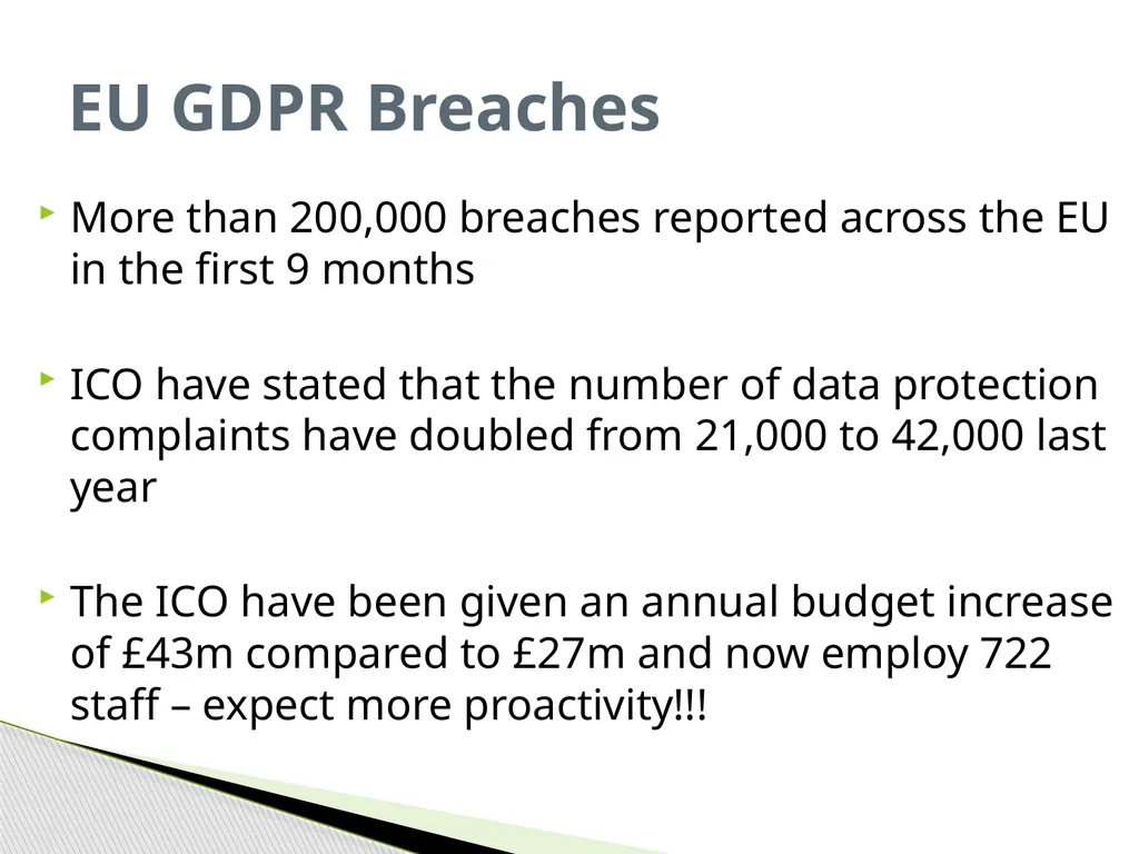 General Data Protection Regulation Alan Chandler, - slide 12 of 72