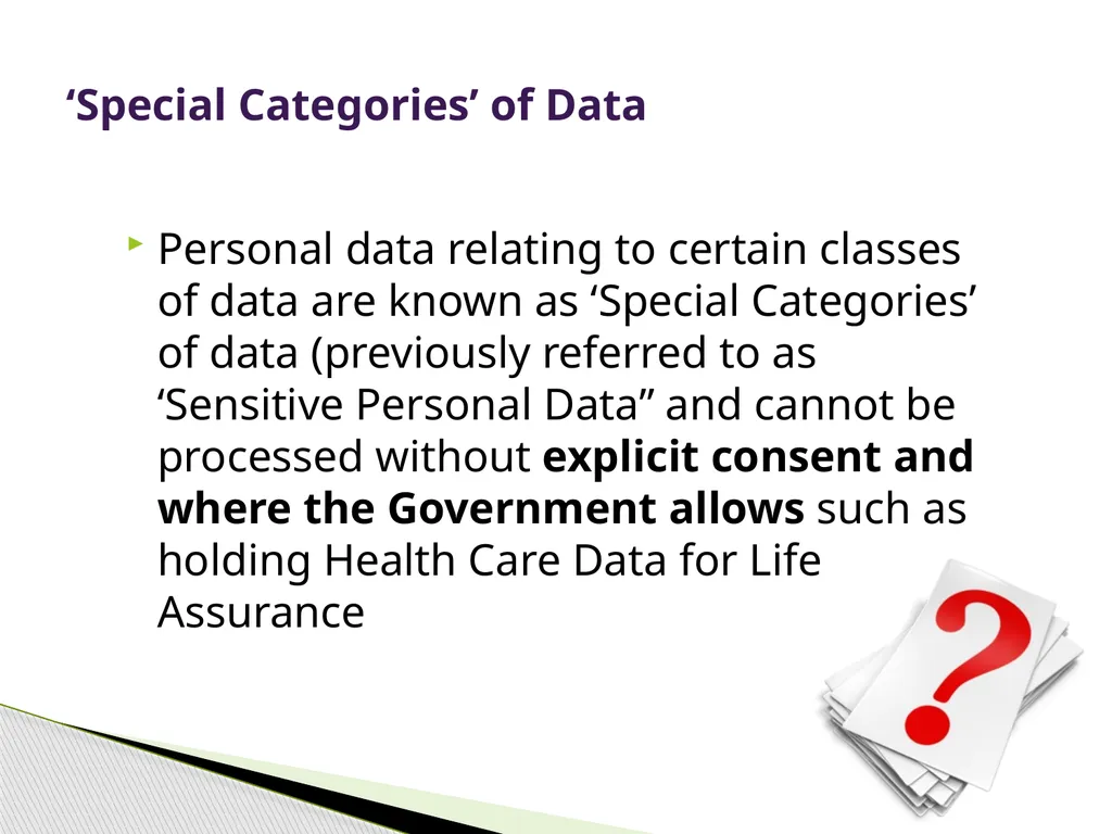 General Data Protection Regulation Alan Chandler, - slide 33 of 72