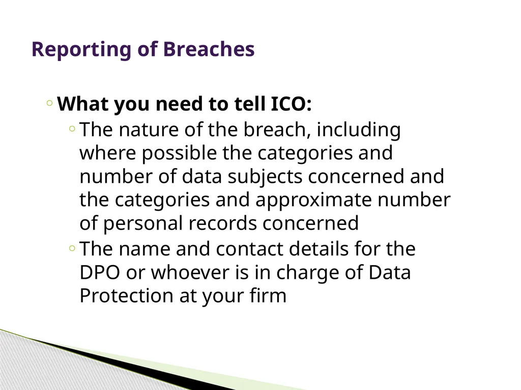 General Data Protection Regulation Alan Chandler, - slide 68 of 72