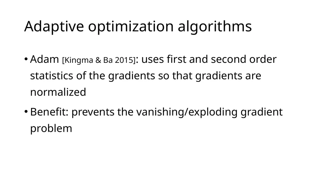 Introduction to Deep Learning: How to make your - slide 62 of 71