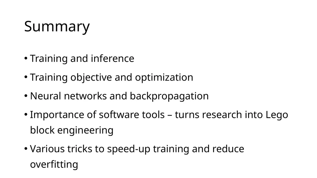 Introduction to Deep Learning: How to make your - slide 64 of 71