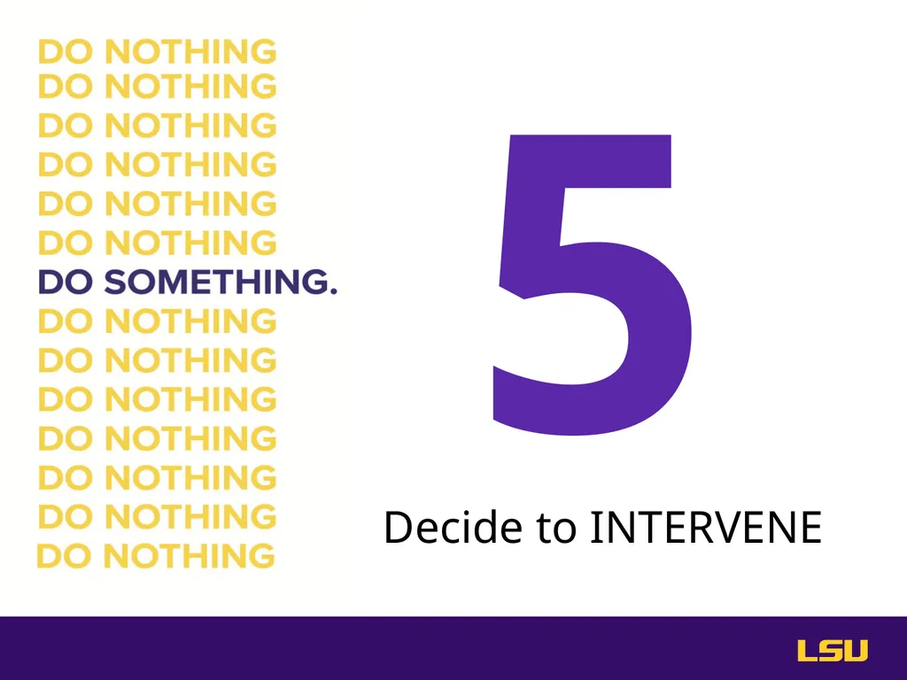 Do Something. Help stop hazing at LSU. High Risk - slide 30 of 36