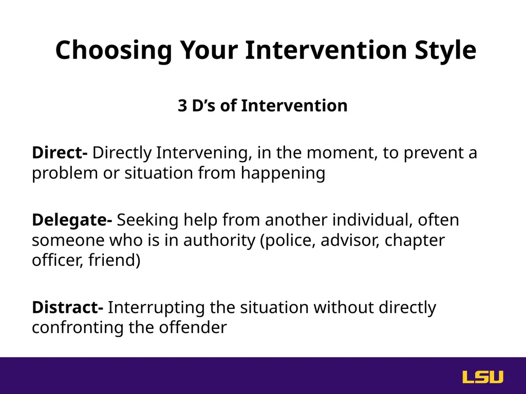 Do Something. Help stop hazing at LSU. High Risk - slide 28 of 36