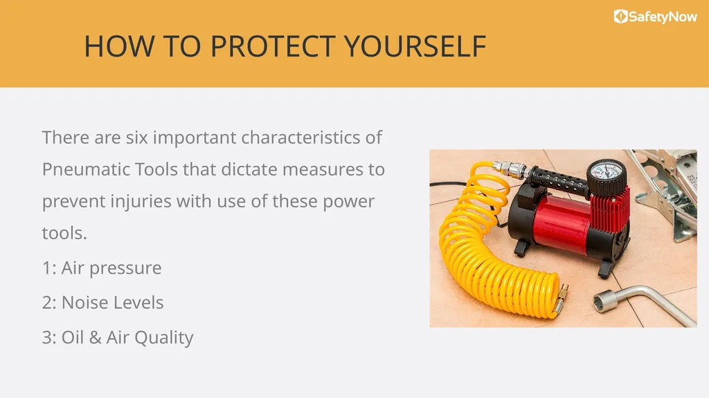 Click anywhere to get started… PNEUMATIC TOOLS - slide 5 of 8