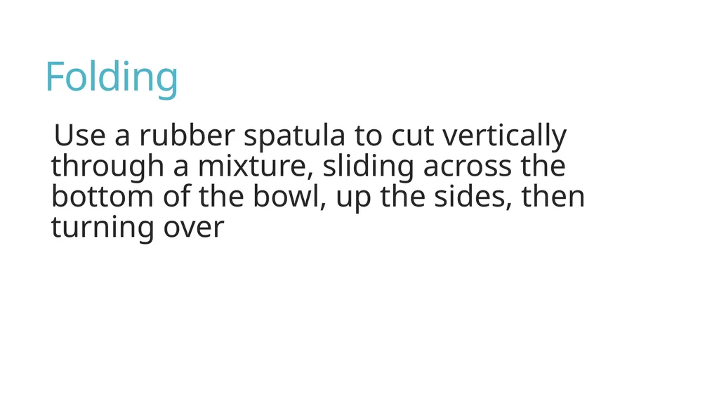 Flour Mixtures Introduction What is a flour - slide 19 of 23