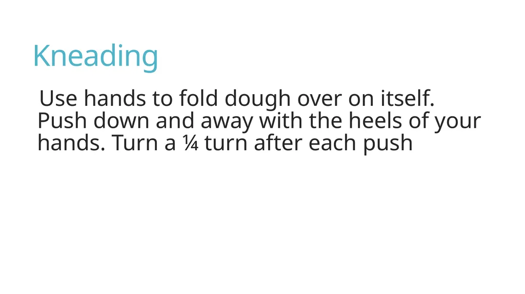Flour Mixtures Introduction What is a flour - slide 22 of 23