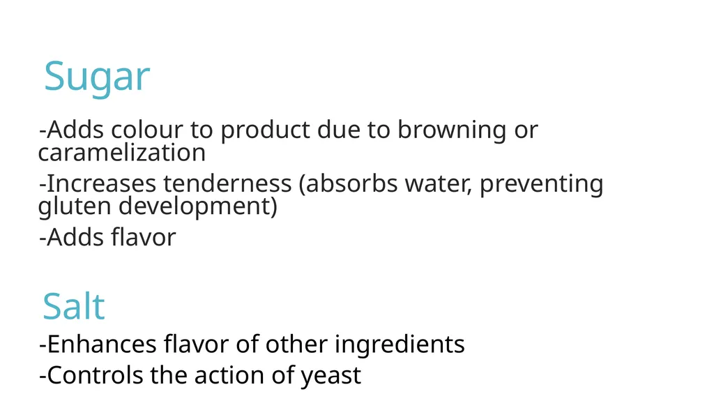 Flour Mixtures Introduction What is a flour - slide 12 of 23